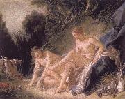 Francois Boucher Diana Resting after her Bath Spain oil painting artist